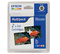 Картридж струйный Epson C13T02740110 цветной картридж для Epson Stylus Photo 810/830/925/935  (маркировка двойной упак. C13T027403)