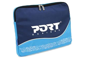 Сумка - чехол для ноутбука PORT DESIGNS Antalya Nylon Skin 150002 (синий/голубой нейлон) Чехол для 15.4" ноутбука