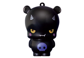 Накопитель Flash USB2.0 Drive  4GB A-DATA T809 Mascot Black Devil Flash Drive (дизайн Панда-Черный Дьявол)