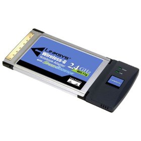 Сетевая карта Linksys WPC54GS-EU Wireless-G Notebook Adapter SpeedBooster (CardBus PC Card, 802.11g)
