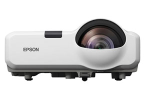 Проектор короткофокусный Epson EB-430 (3х0.55" P-Si TFT, 1024x768, 3000Лм ANSI, 3000:1, 2xD-Sub, USB A, USB B, RCA, HDMI, S-Video, USB, RS-232, LAN, 3.9 кг) V11H469040