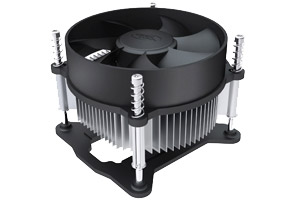 Кулер для процессора Socket 115x DeepCool CK-11508 (65W, 26.3dBa, 2200rpm, Al, Fan 92mm, винты)