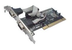 Контроллер PCI STLab I-390 2-COM (MosChip 9865, Low Profile)
