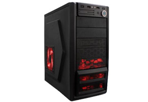 Корпус ATX MidiTower Accord P-46B (черн., без БП, 5"2ext, 3"1ext+2int, 2USB2.0, 2USB3.0, Audio, Fan 80mm)