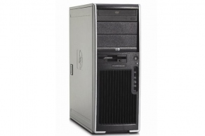 Системный блок HP Compaq ET115AV xw4400 Workstation Base Unit (C2D E6700(2.64), i975X Express, DDR2 667 2Gb, 2x250Gb, DVDRW LS, FDD, WXPP, клав, мышь)