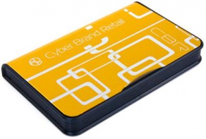 Контейнер внешний для жесткого диска 2.5" SATA/eSATA CBR MyBook (желтый, USB2.0, алюминий)
