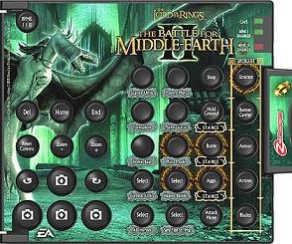 Клавиатура USB Ideazon Zboard Limited Edition Keyset - Lord of Rings (дополнительный игровой кейсет) IW0UKE1-X1LB201