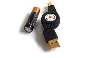 Кабель USB2.0 соединительный A-B профессиональн., позолоч. контакты, феррит. кольца, черный, рулетка Konoos, 0,75м KCR-USB2-AMBM-0.75 (блистер)