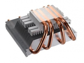 Кулер для процессора Socket 775/115x/1366/754/939/AM2/AM3 Cooler Master Vortex Plus RR-VTPS-28PK-R1 (17-35dBA, 800-2800rpm, Al+4 тепл. трубки, Fan 92mm, 4-pin)