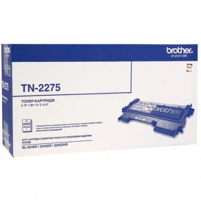 Тонер-картридж Brother TN-2275 для Brother HL-2240/2250/MFC-7360/7860/DCP-7060/7065/7070 (2600 стр.)