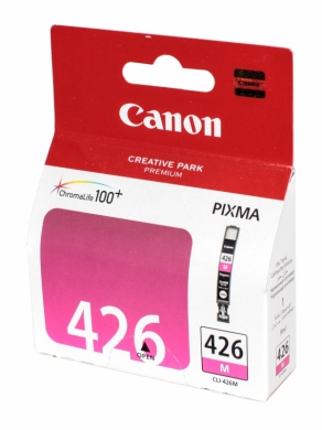 Картридж струйный Canon CLI-426M красный (magenta) для Canon Pixma iP4840/4940/MG5140/5240/6140/81404558B001