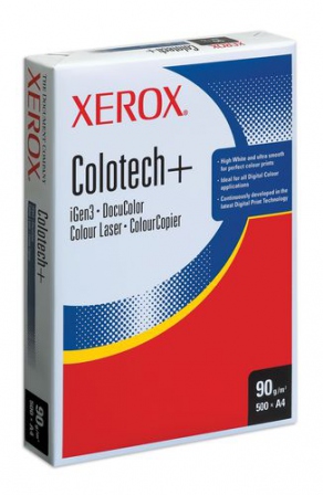 Бумага А4 Xerox Colotech+ 90 г./м2, 170CIE, пачка 500 л. 003R98837