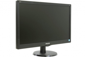 Монитор 19.5" Philips 203V5LSB26(10/62) (черн., 1600x900 WLED, 200cd/m2, 600:1 (DC10M:1), 5ms, D-Sub)