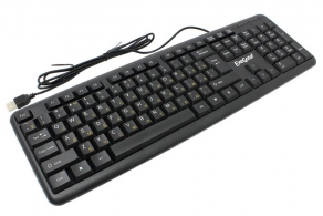 Клавиатура USB ExeGate LY-331 черн., 104кн., шнур 1.5м EX279937RUS