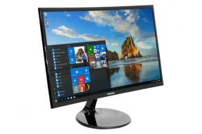 Монитор 23.5" Samsung C24F390FHI черн. глянц. (1920x1080 VA LED, изогн., 250cd/m2, 3000:1, 178°/178°, 4ms, D-Sub, HDMI)