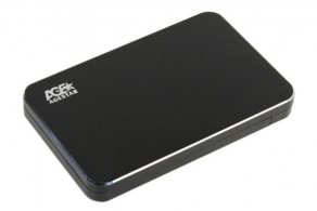 Адаптер USB3.0 to HDD 2.5" SATAII AgeStar 3UB2A18C алюминий, черный
